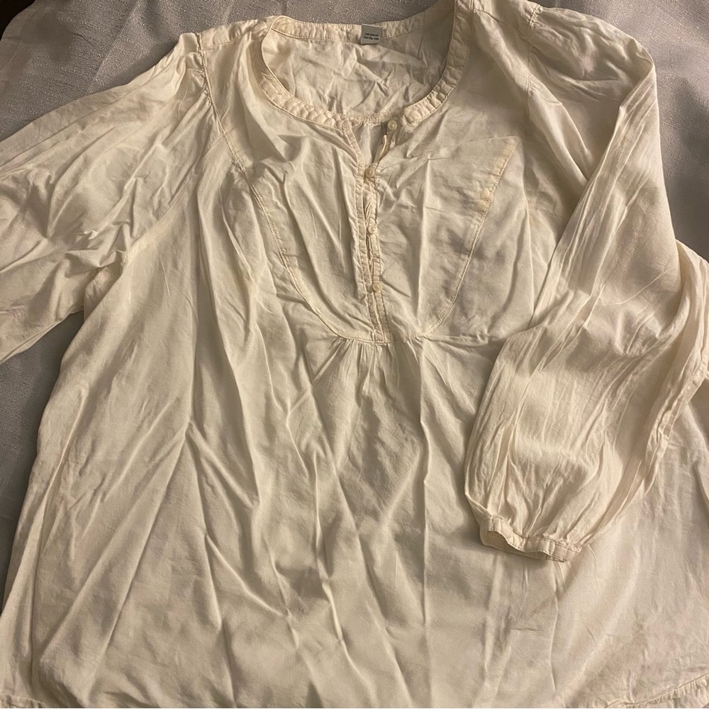 100% Cotton Blouse Size XL Old Navy